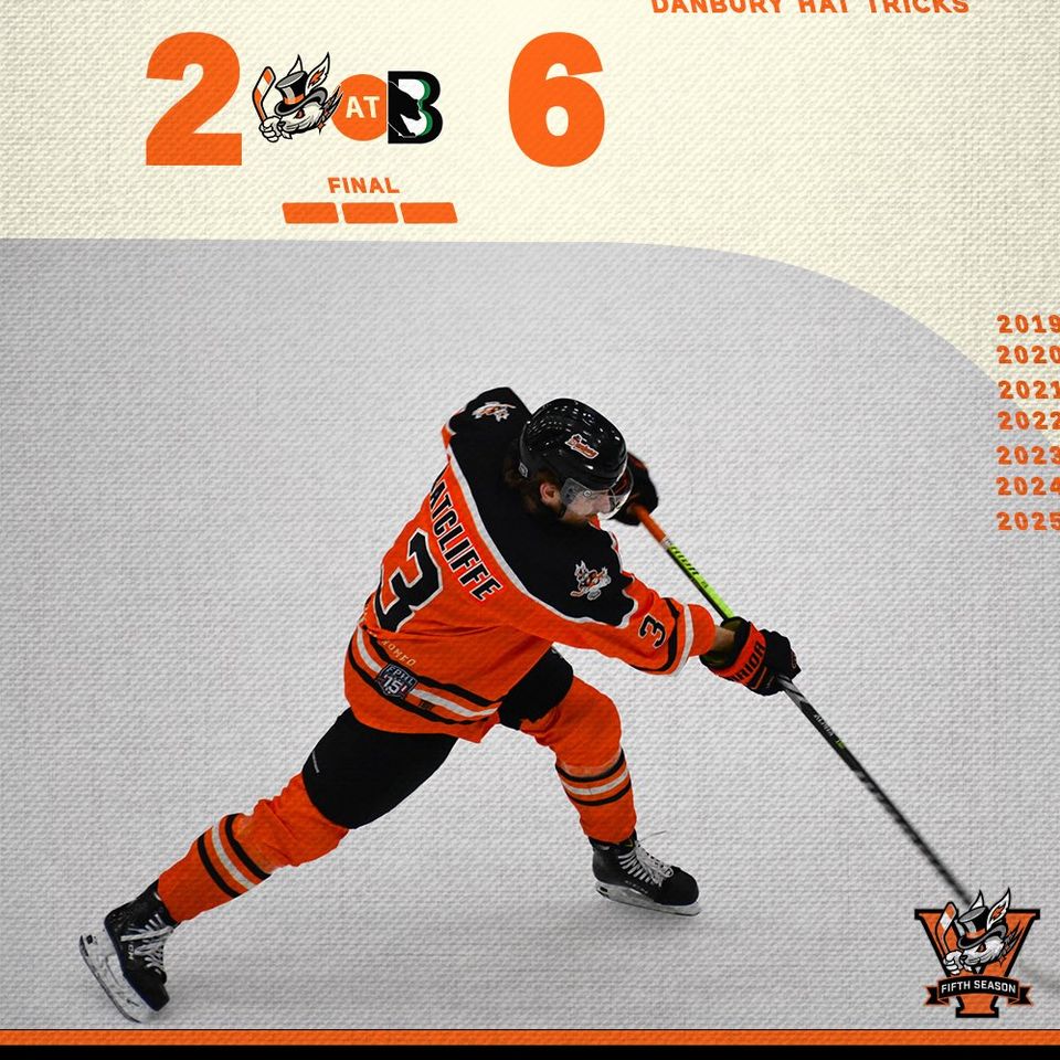 Danbury Hat Tricks vs. Binghamton Black Bears