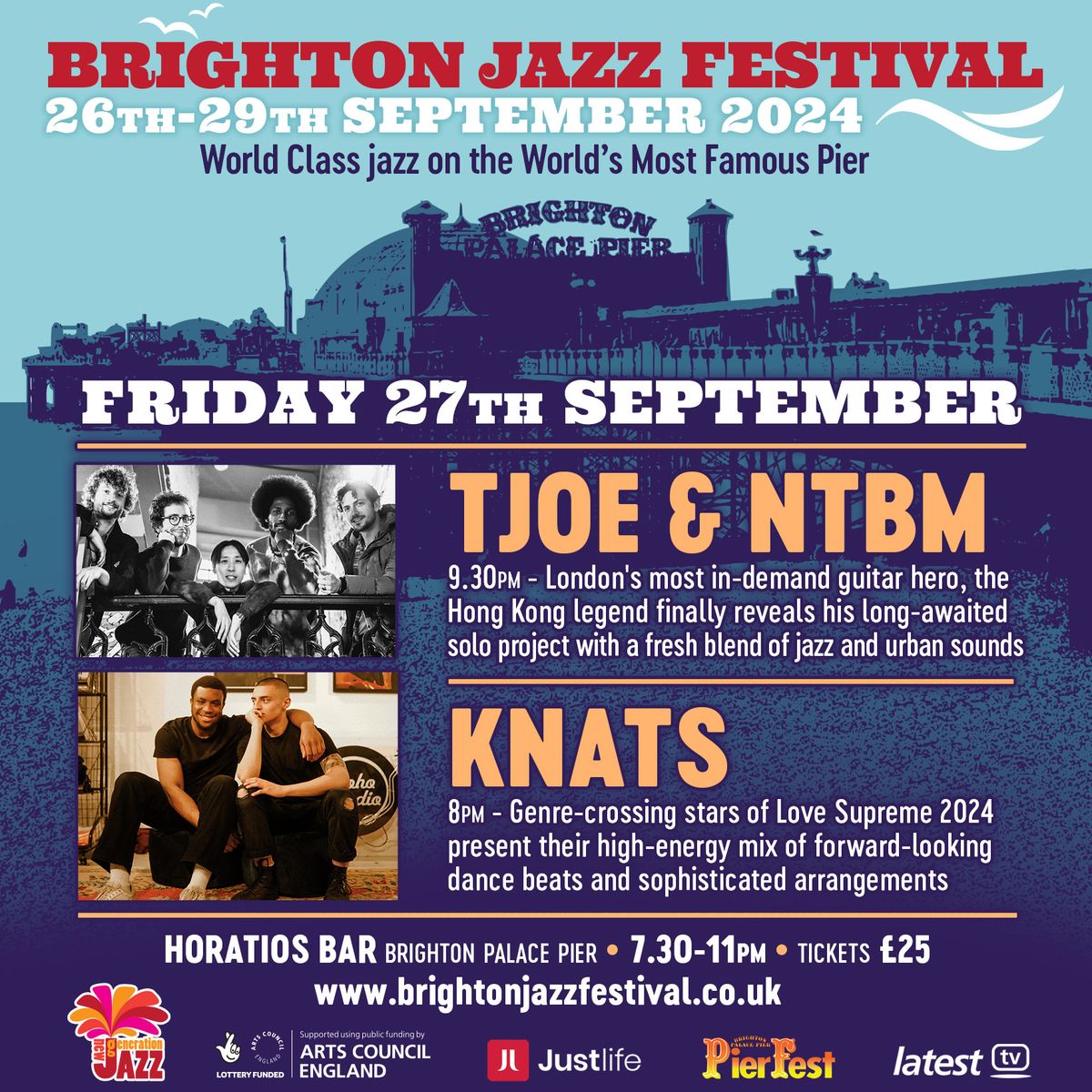 Brighton Jazz Festival Presents: TJoe An The NBTM + Knats