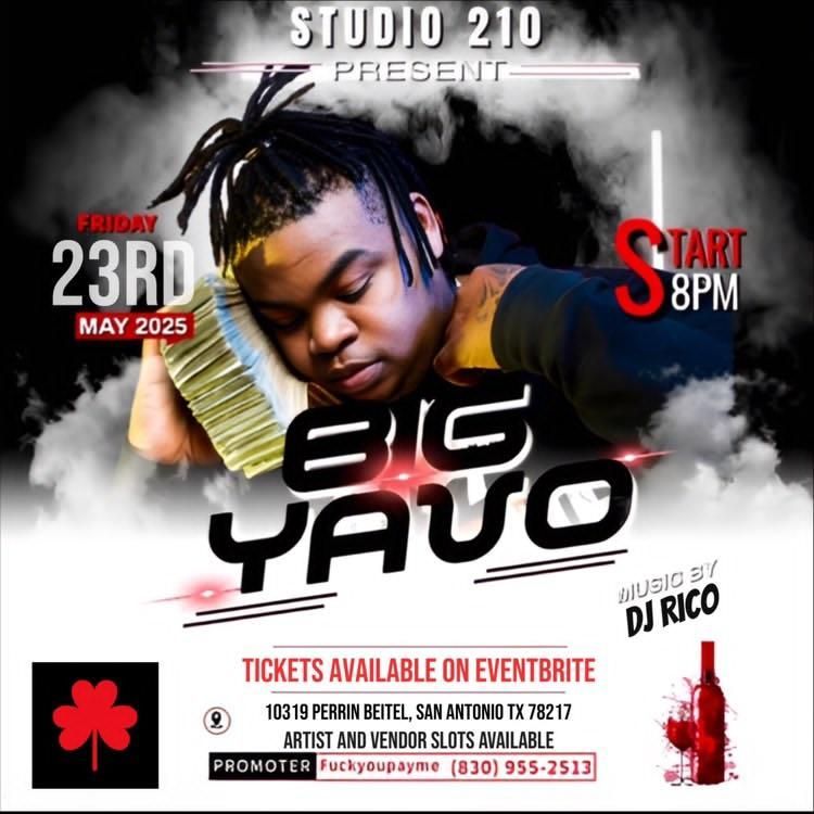 BIG YAVO LIVE IN CONCERT!!