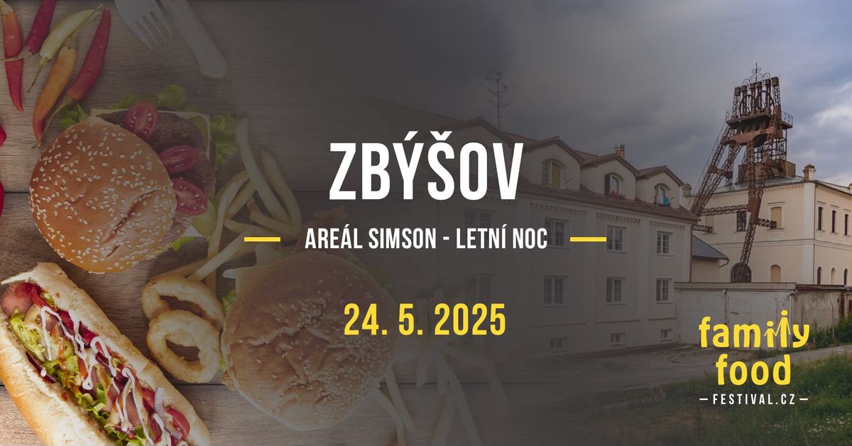 Family Food Festival CZ + Letn\u00ed noc ve Zb\u00fd\u0161ov\u011b II.