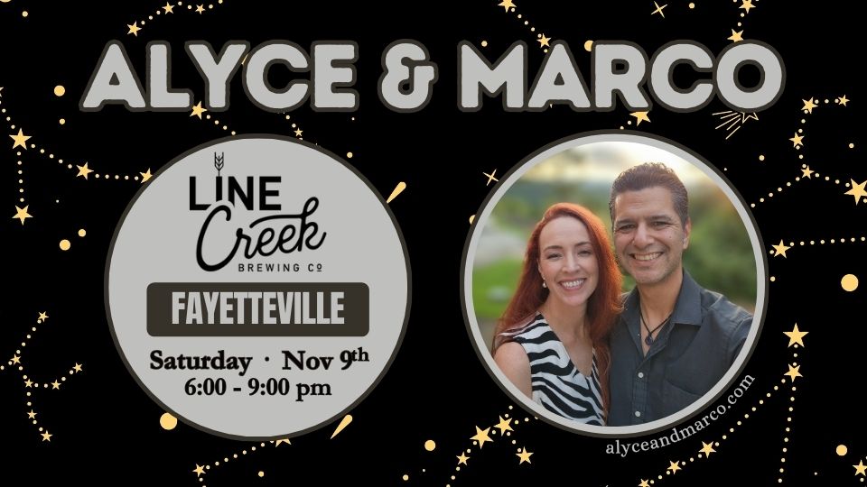 Alyce & Marco - live at Line Creek Brewing Bus Barn Fayetteville