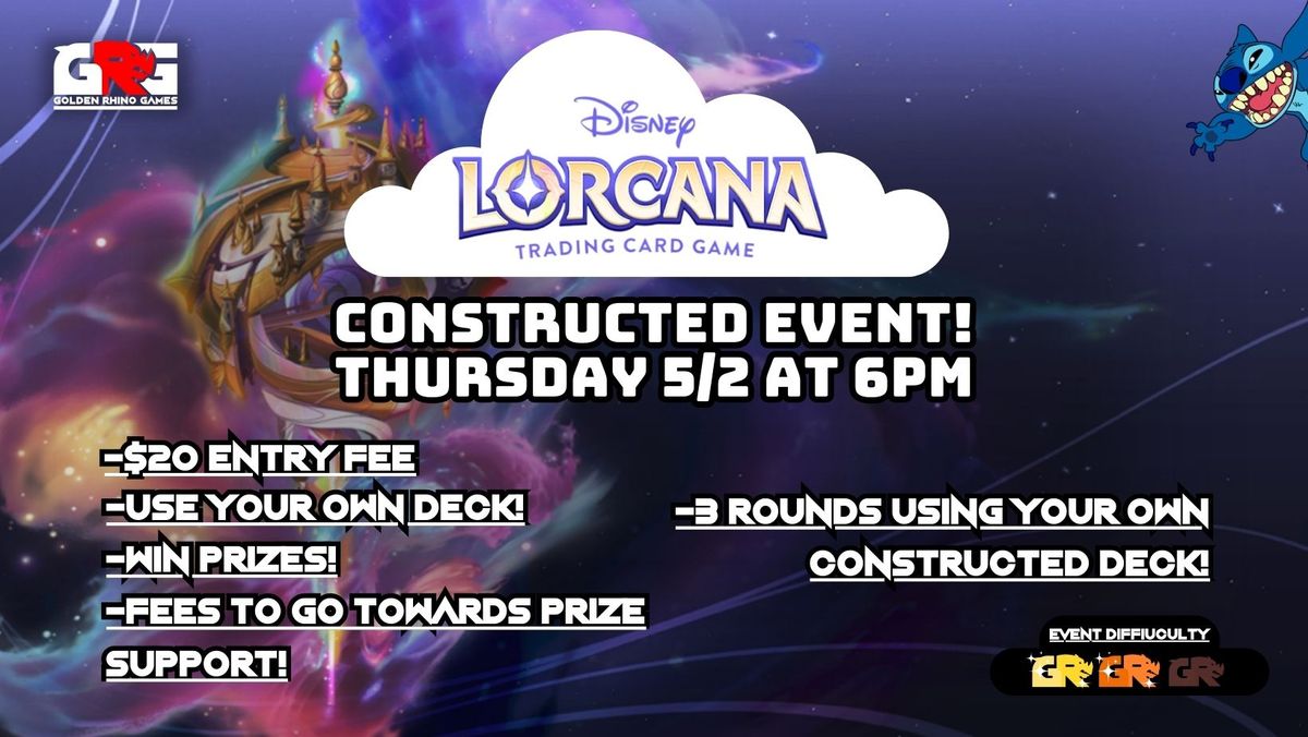 Lorcana Constructed Event