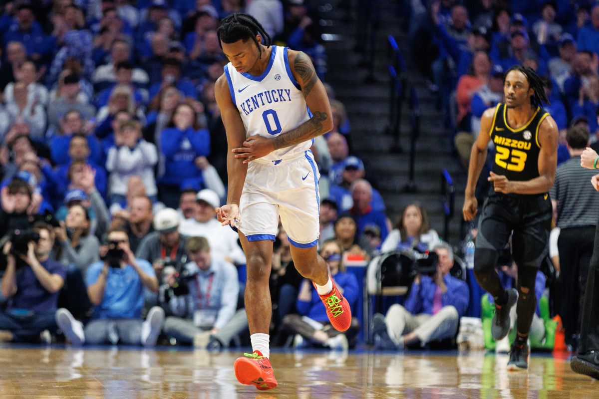 Kentucky Wildcats at Missouri Tigers Mens Basketball