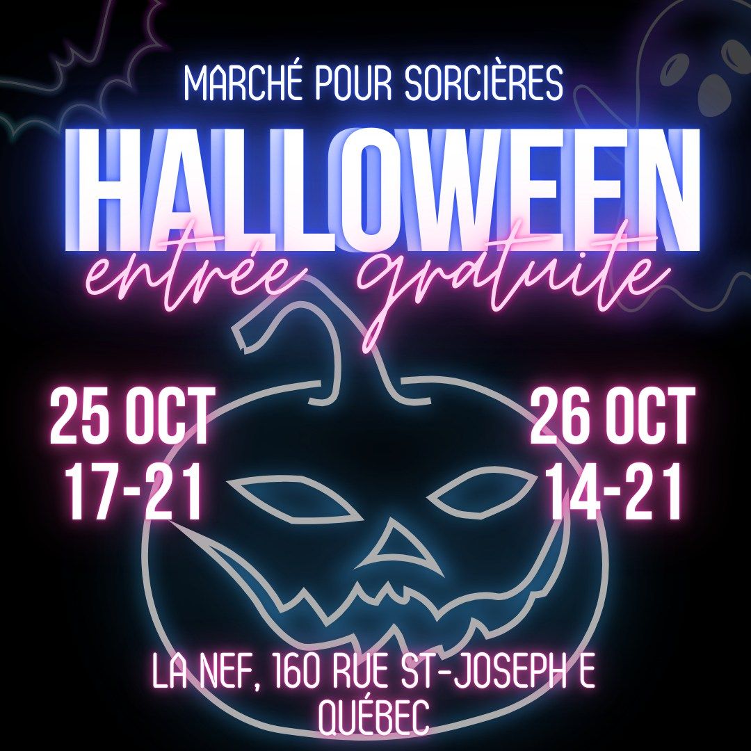 ? March\u00e9 pour sorci\u00e8res - \u00c9dition Halloween ?