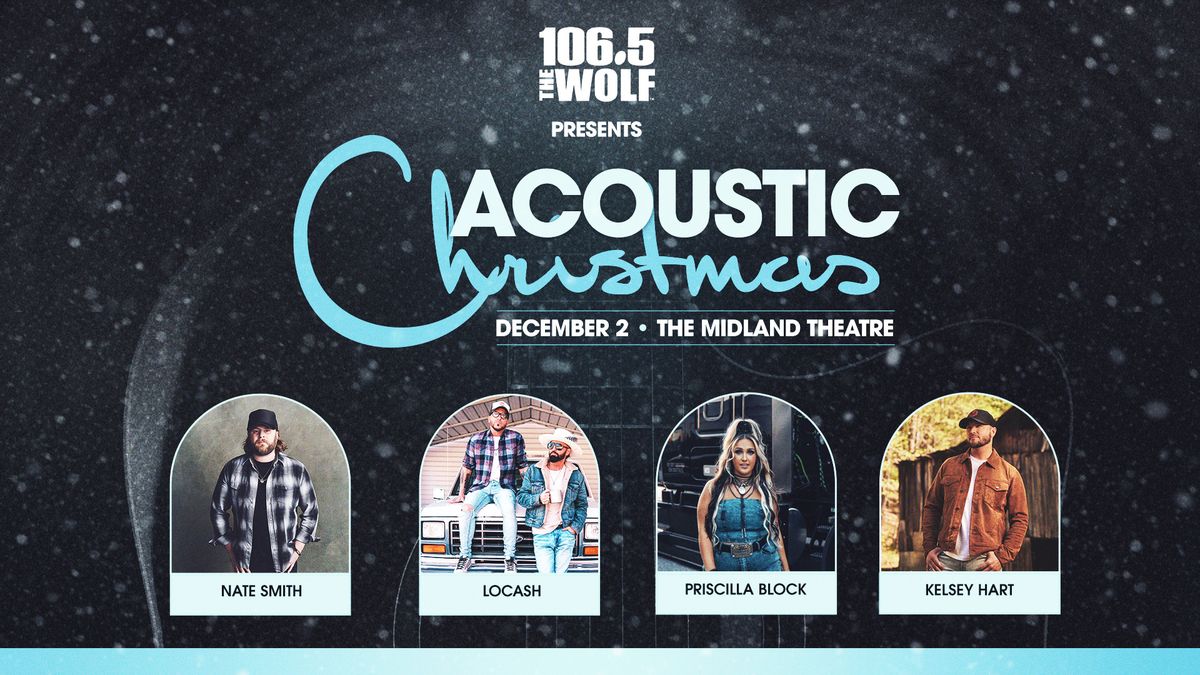 106.5 The Wolf's Acoustic Christmas at The Midland Theatre