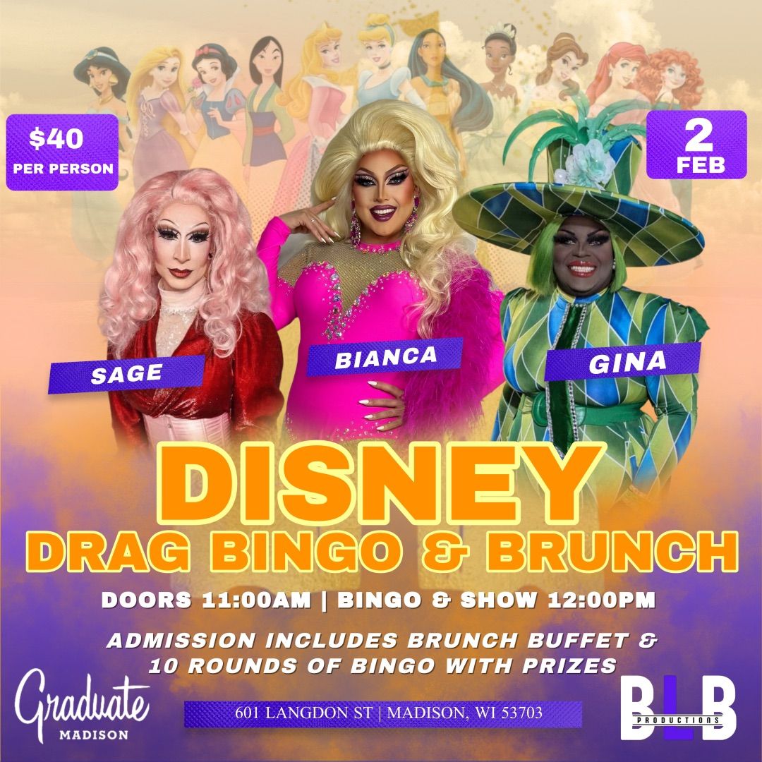 Disney Drag Bingo & Brunch