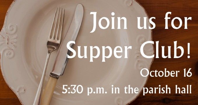 Supper Club returns!