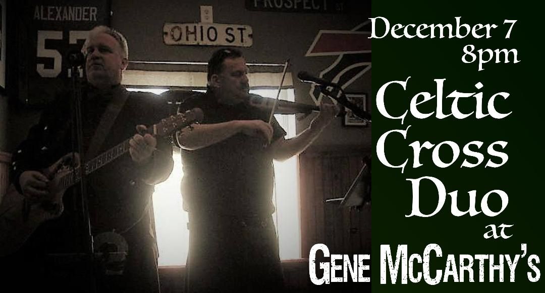 Celtic Cross Duo RETURNS to Gene McCarthy's\/Old First Ward Brewing 