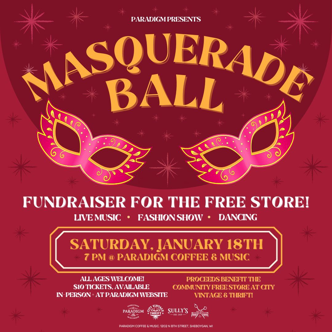 Masquerade Ball - Free Store Fundraiser