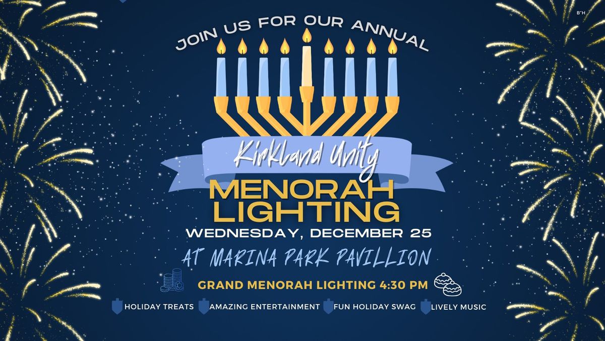 Light Up Kirkland - Grand Menorah Lighting