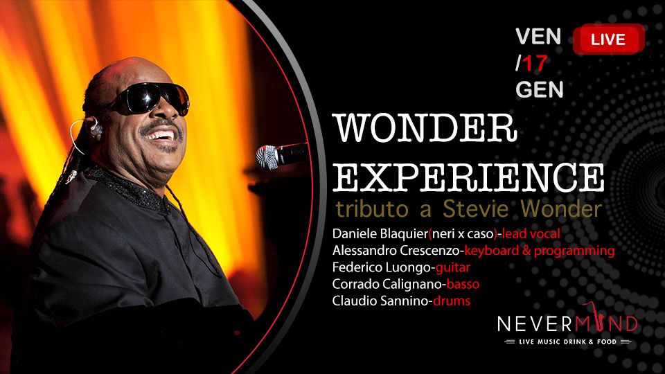 WONDER EXPERIENCE@NEVERMIND