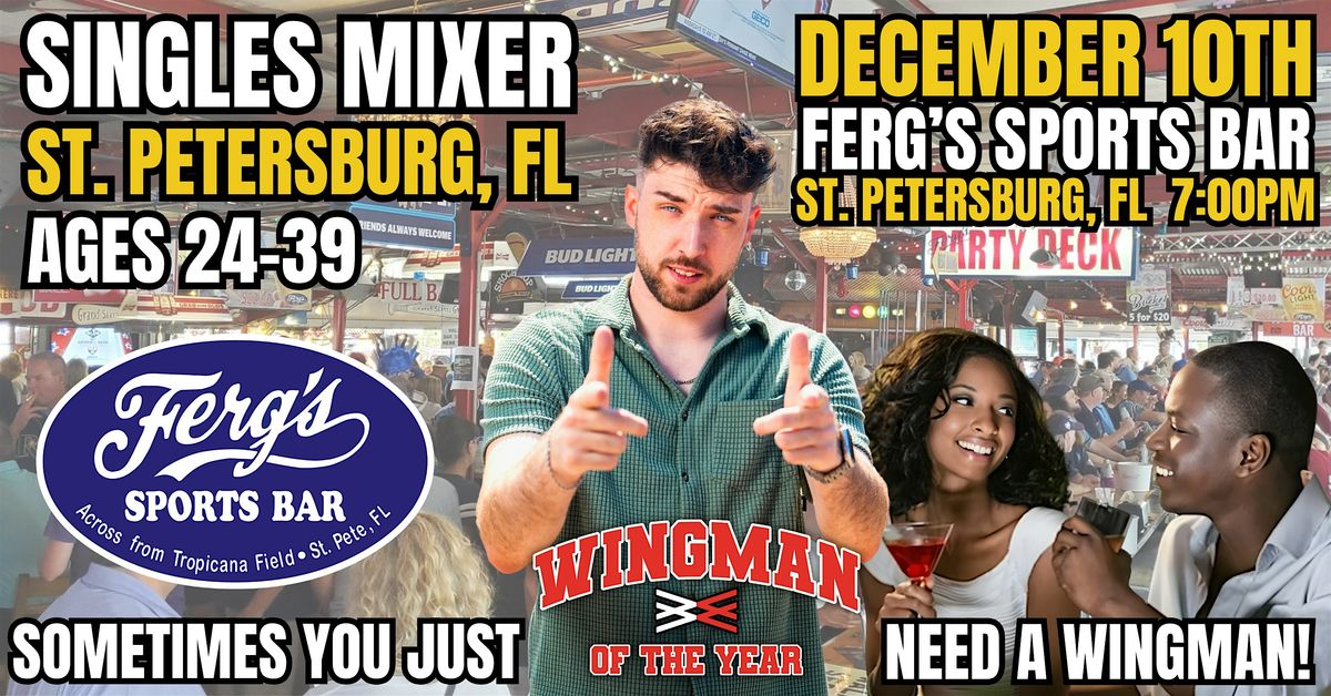 Singles Mixer With Wingman Of The Year: St. Petersburg, FL