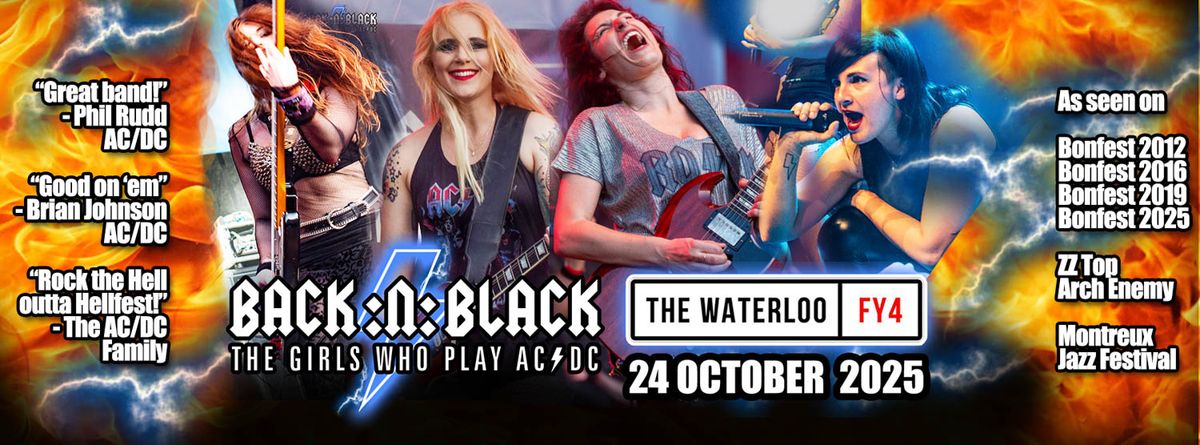 BACK:N:BLACK @ WaterLoo Music Bar, Blackpool, UNITED KINGDOM