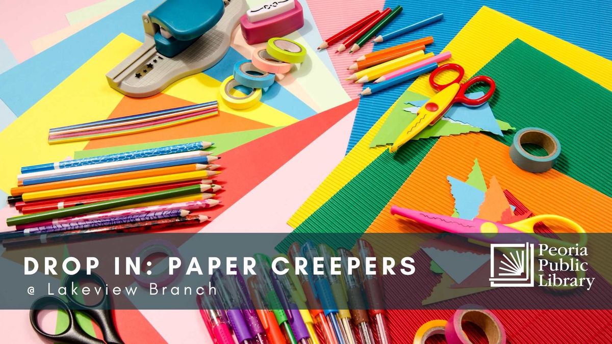 Drop In: DIY Paper Creeper Craft 
