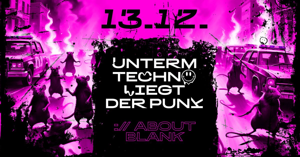 Unterm Techno liegt der Punk