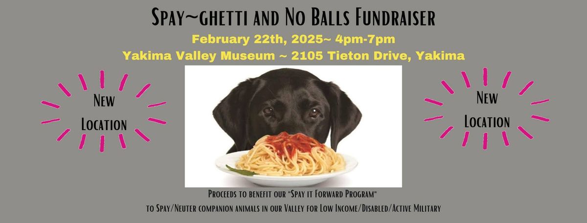 Spay~ghetti and No Balls Fundraiser 