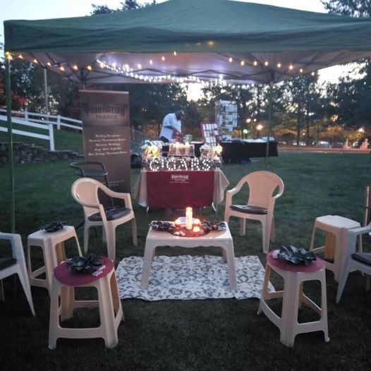 A White Night Cigar Party on the Vineyard