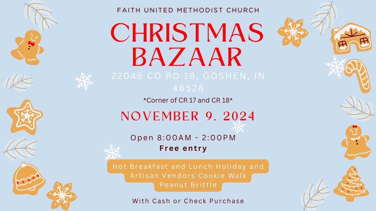 Faith UMC Christmas Bazaar 