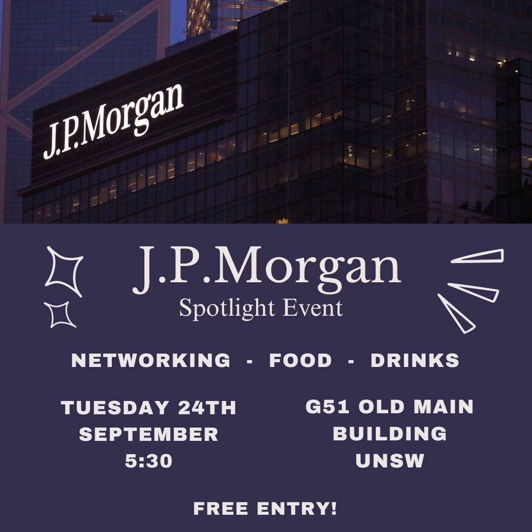 JP Morgan Spotlight Event: Resources and Finance