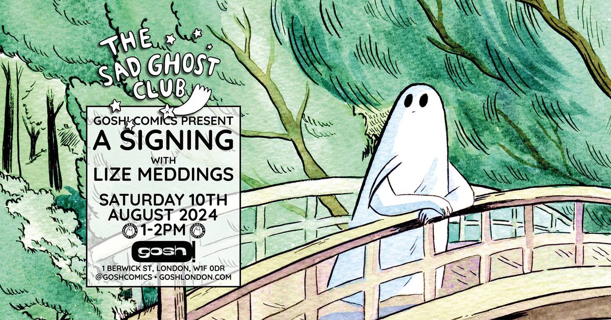 The Sad Ghost Club 4 Signing With Lize Meddings