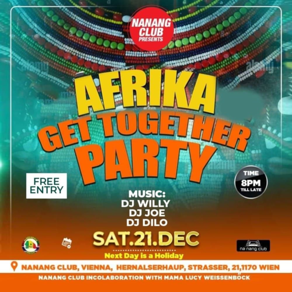 Free African party 21.12.2024 NaNang Club 