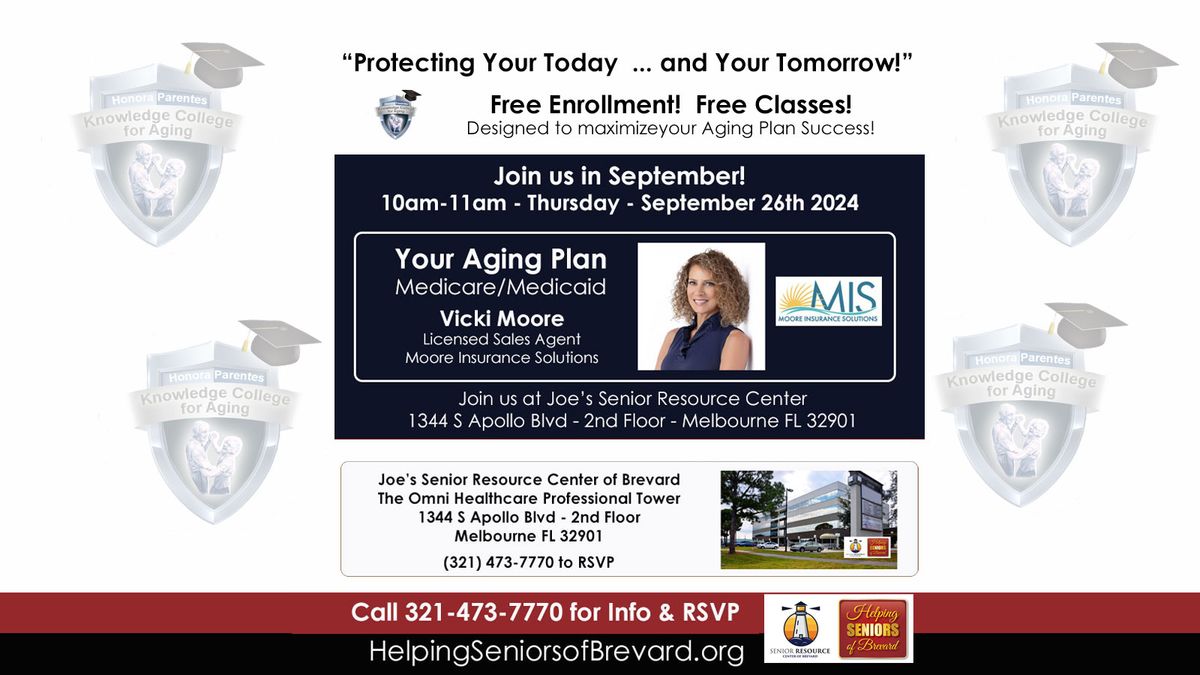 Your Aging Plan: Medicare\/Medicaid