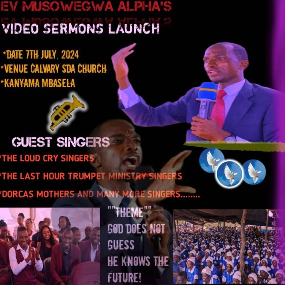 EV Alpha Musowegwa video sermon Album Launch