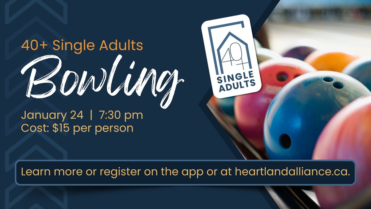 Heartland 40+ Single Adults Bowling