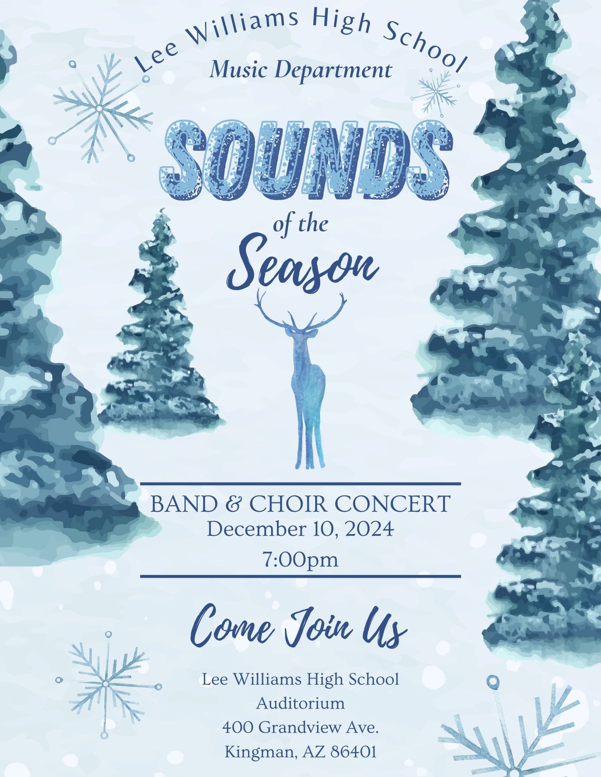 Sounds of the Season - Winter Band & Choir Concert