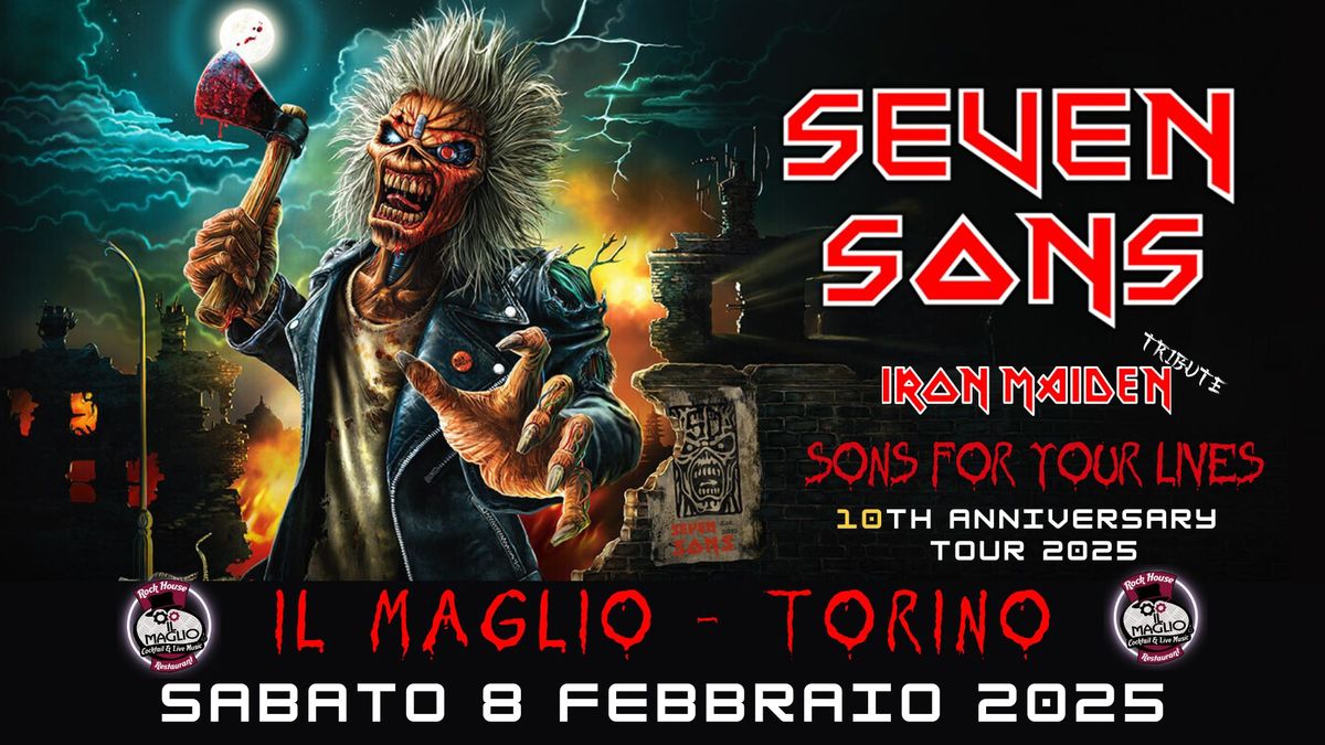 SEVEN SONS-Iron Maiden Tribute LIVE @Il Maglio