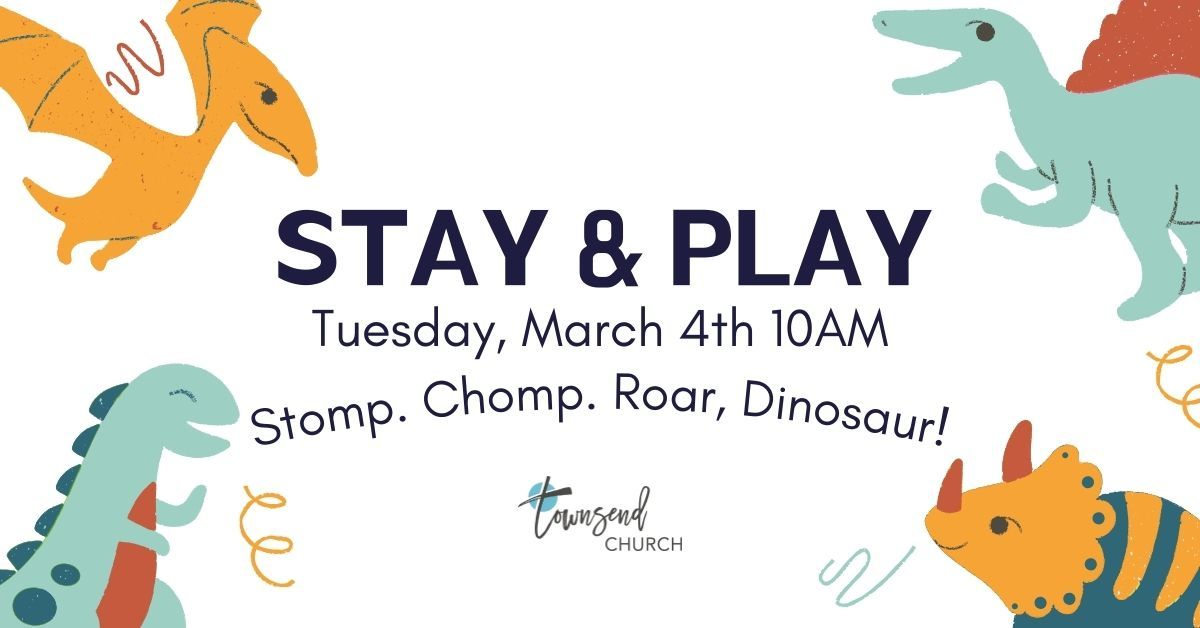 Stay and Play: Stomp! Chomp! Roar, Dinosaur!