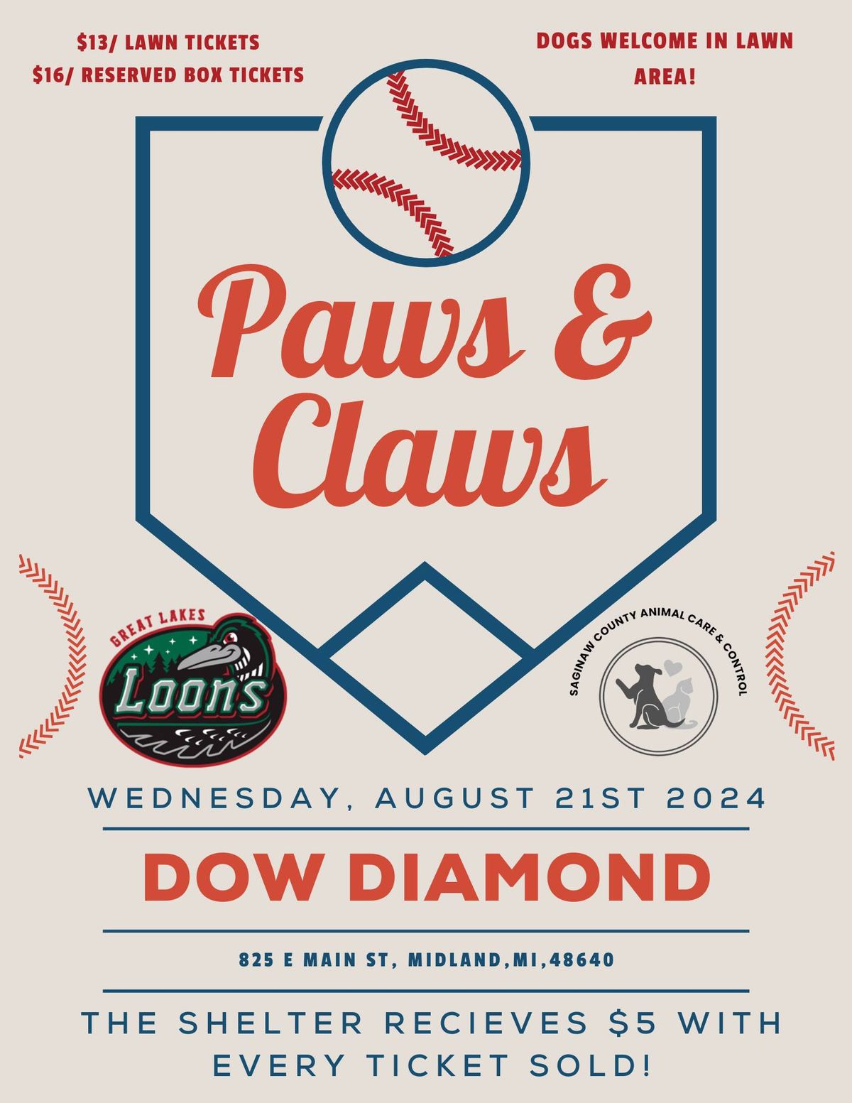 Paws & Claws Night Featuring SCACC Adoptable Dogs!