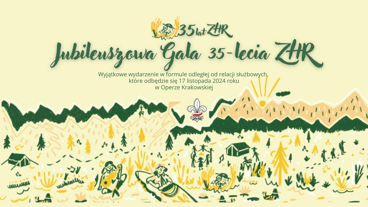 Jubileuszowa Gala 35-lecia ZHR