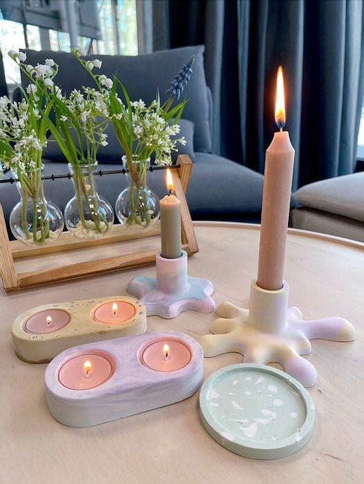 NEW Crafting Workshop: Create Candle Holder with Aqua Cast