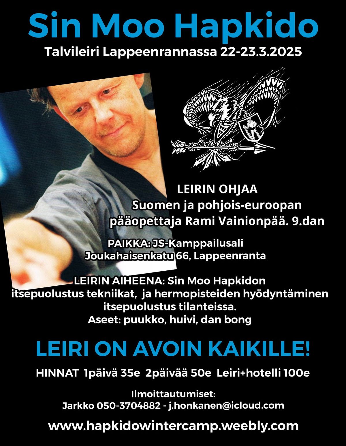 Hapkido talvileiri Lappeenrannassa