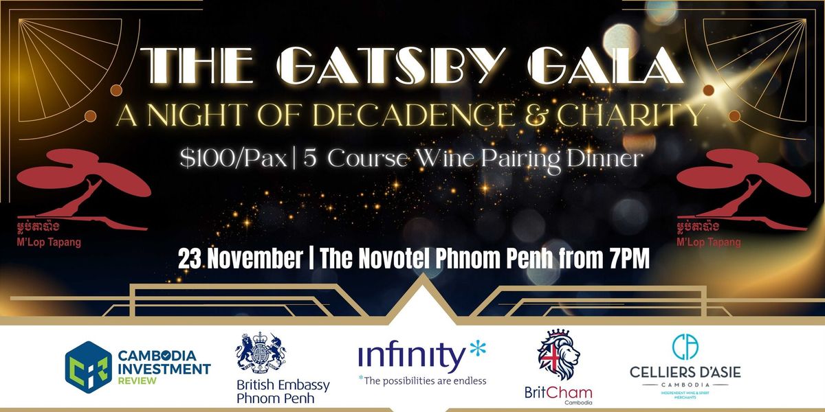 The Gatsby Gala Fundraiser - A Night of Decadence & Charity