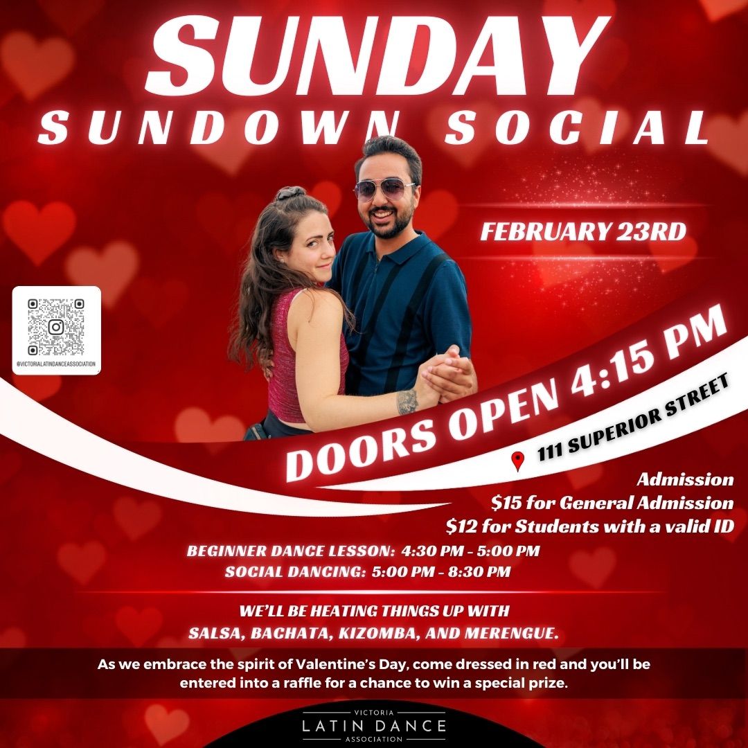 Sunday Sundown Social: Dance with Cupid