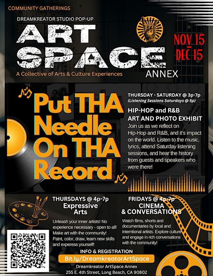 Put Tha Needle On Tha Record Exhibit Expressive Arts Cinema