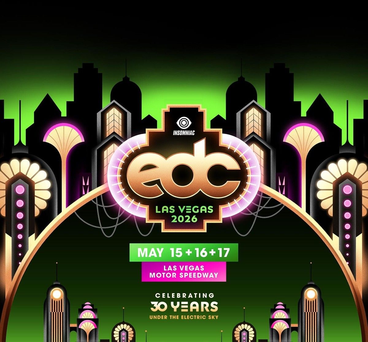Electric Daisy Carnival M\u00e9xico 2026 - 3-Day Pass Tickets