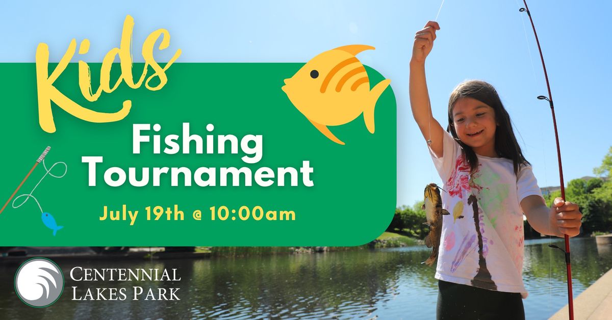 Kids Fishing Tournament at Centennial Lakes Park