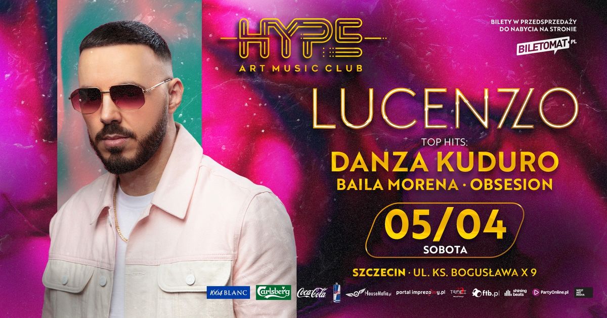 Lucenzo w Hype Club