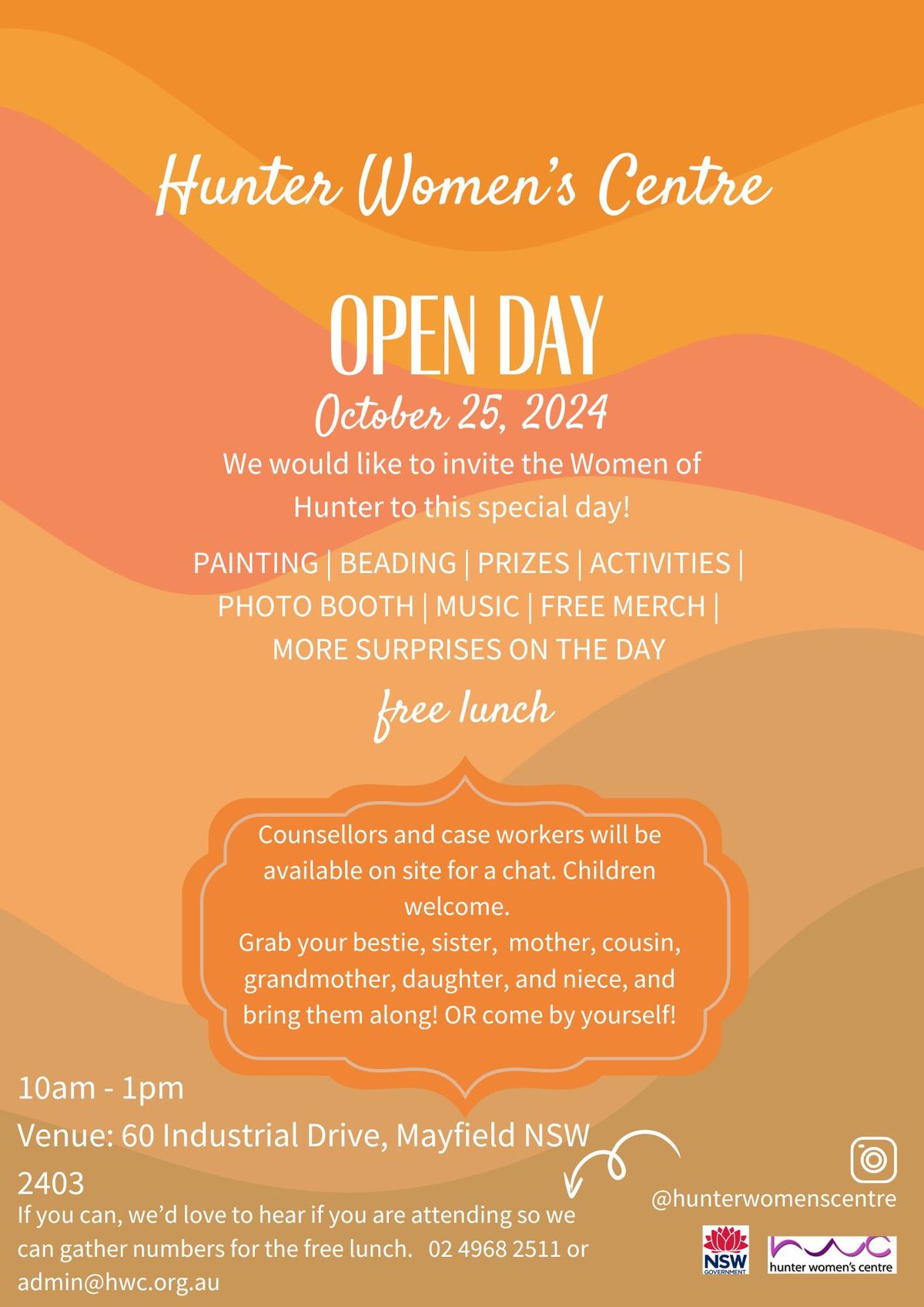 Hunter Women's Centre Open Day