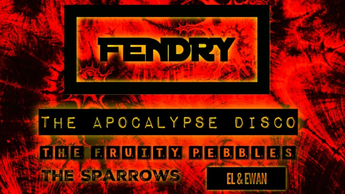 JAMNESTY! Feat:  FENDRY - \ufeffTHE APOCALYPSE DISCO - THE FRUITY PEBBLES - THE SPARROWS - EL &amp; EWAN