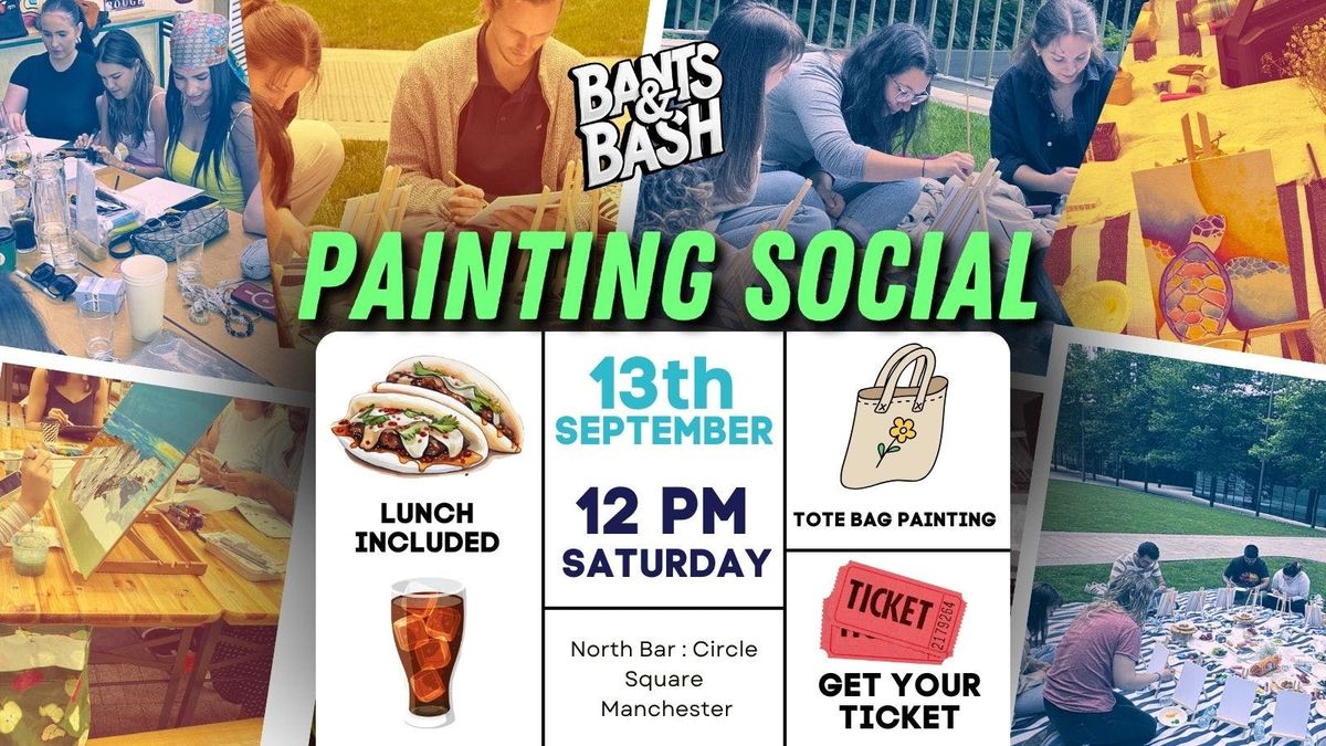 \ud83c\udfa8 Paint Your Own Tote Bag \u2013 Social Saturday with Lunch Included