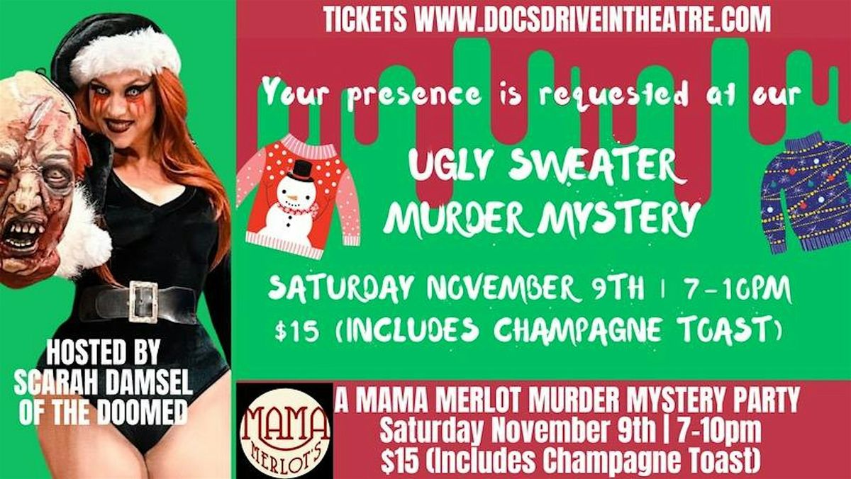 Ugly Sweater Murder Mystery Party