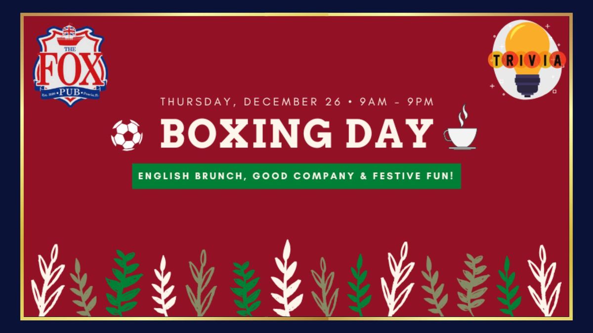 Boxing Day 2024