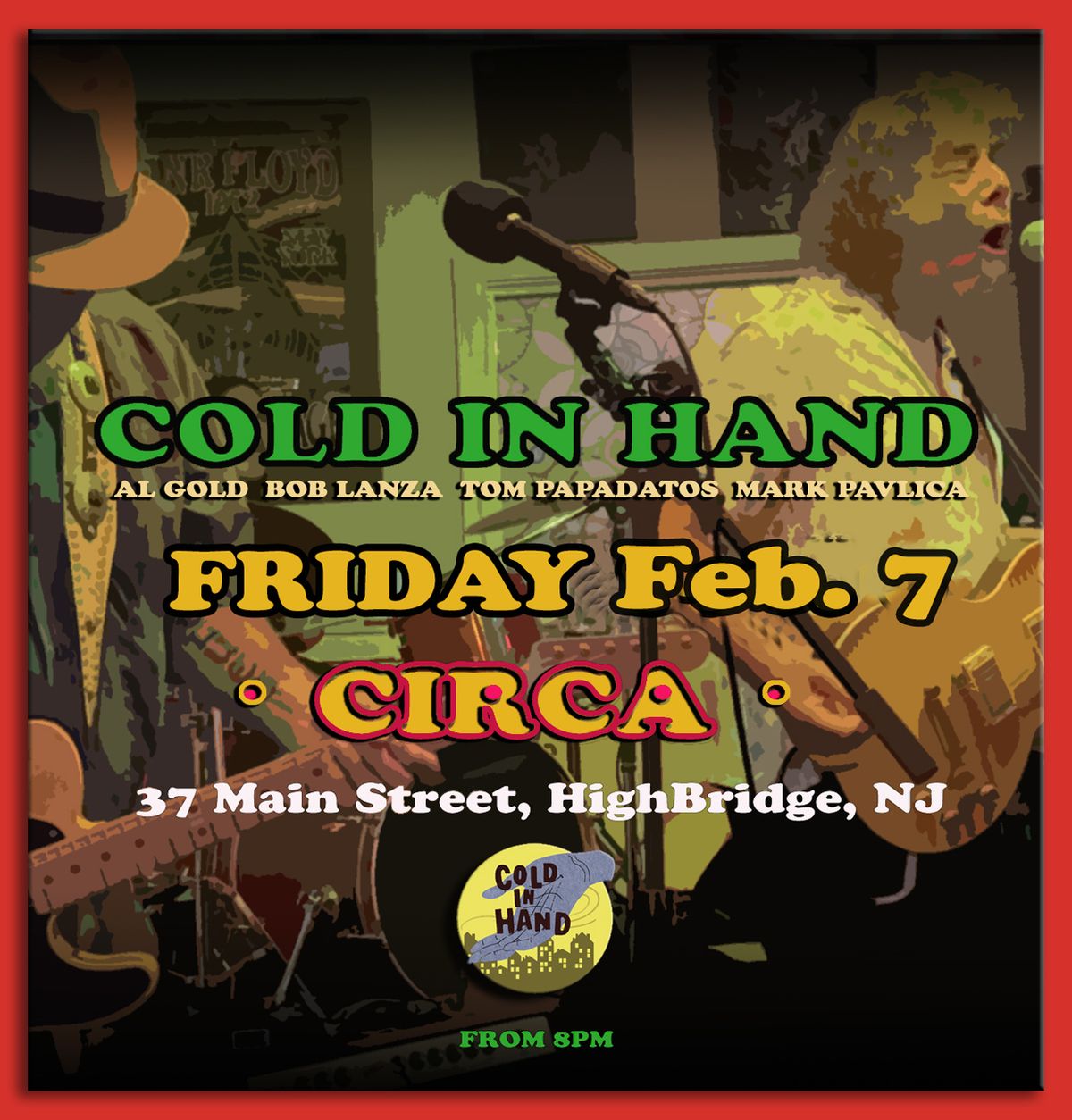 COLD IN HAND returns to CIRCA