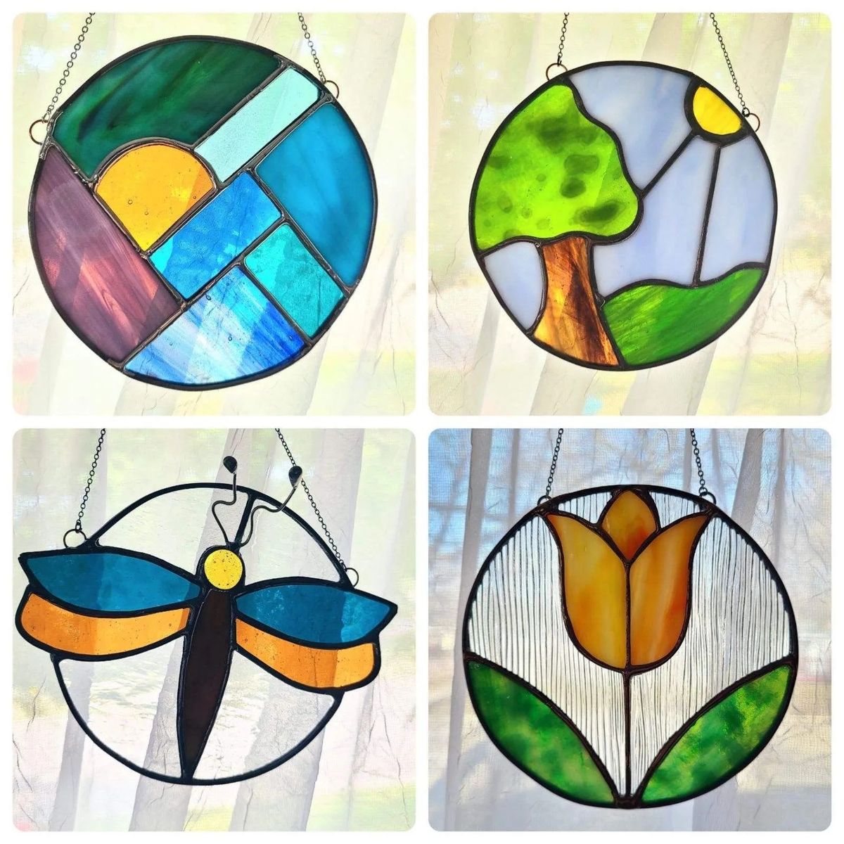 Build a Stained Glass Suncatcher with Sandra Sargent ~ November