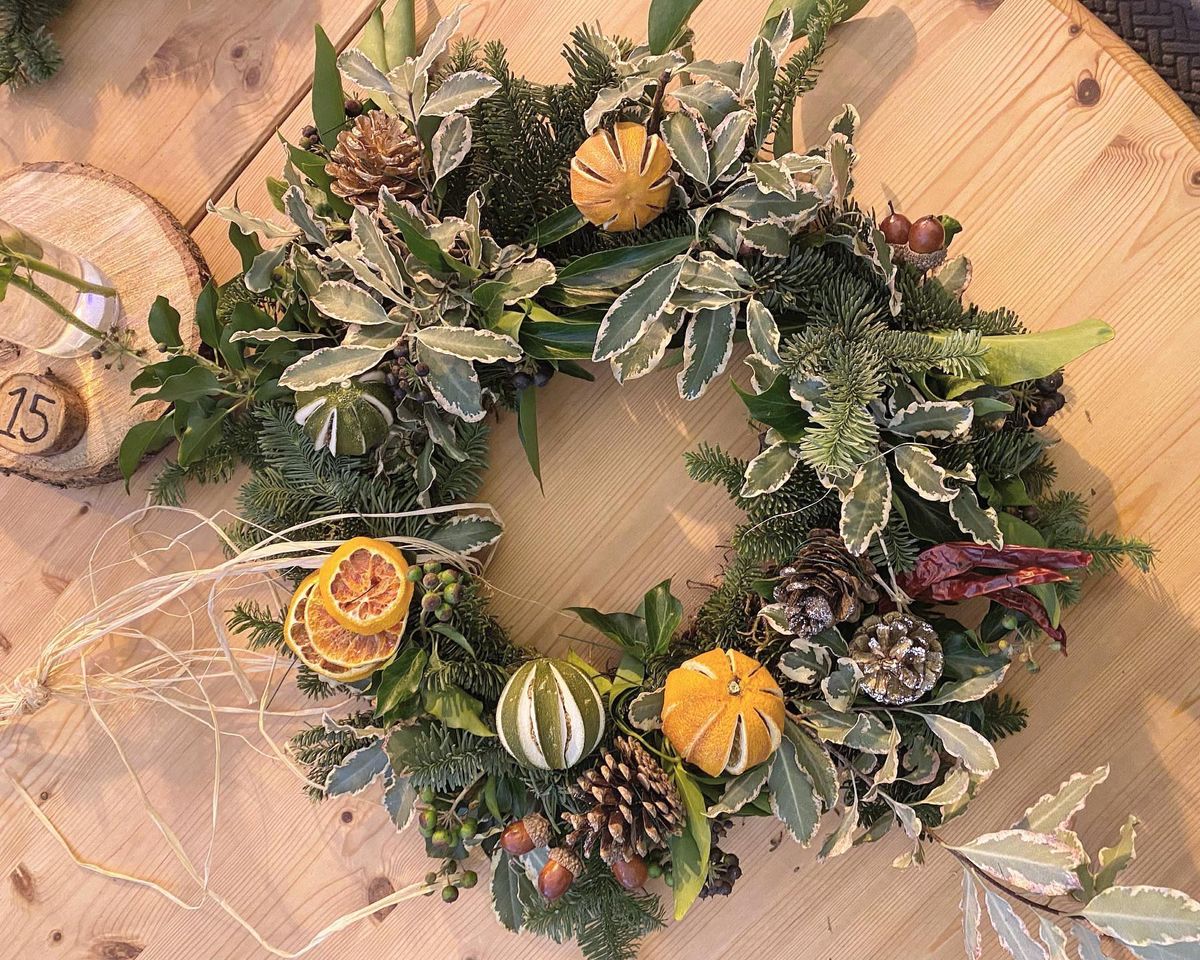 Wreath making workshop