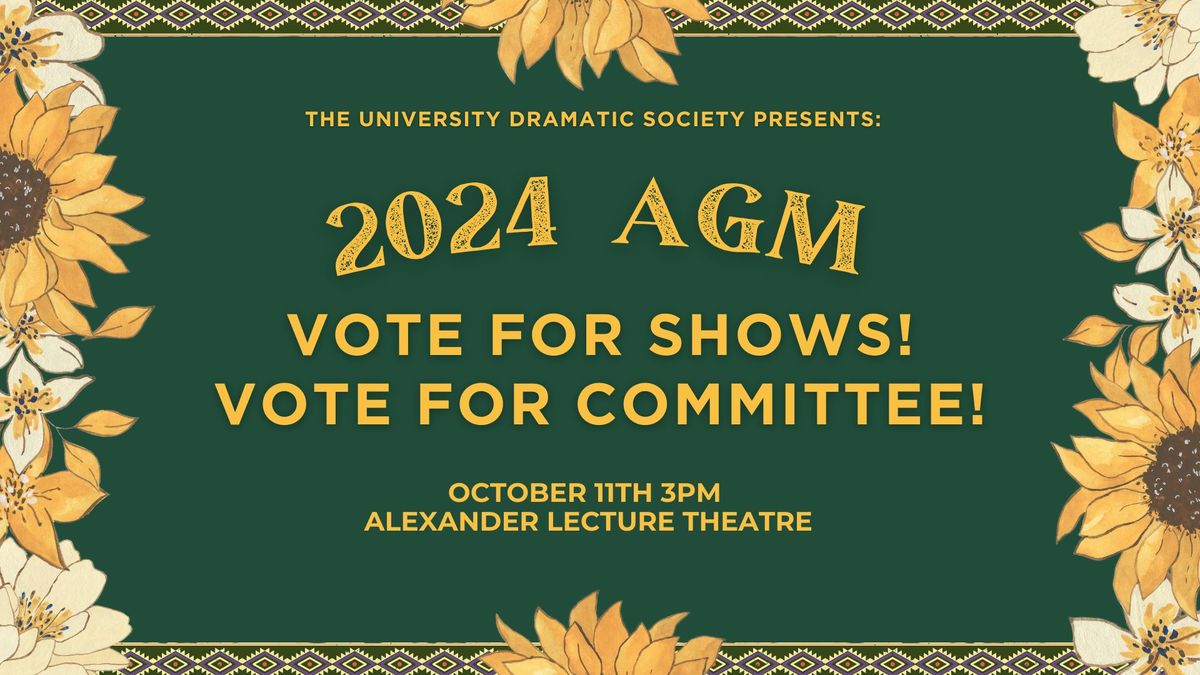 UDS Presents: AGM 2024